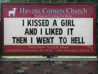 I kissed a girl and I liked it :)