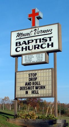Church signs :)