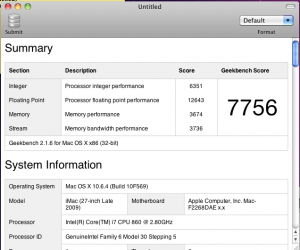 Hackintosh i7 Desktop Vs MacBook Pro i7 Benchmark Results